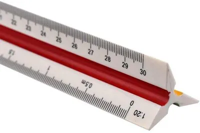 Immagine prodotto di Modello in scala 1:20, 1:25, 1:50, 1:75, 1:100, 1:125 in plastica da 30 cm