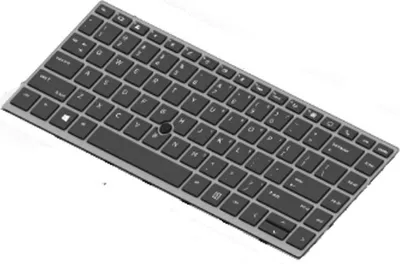 Produktbild von HP  Ersatztastatur Notebook - hinterleuchtet