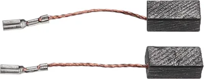 Produktbild von vhbw 2x Kohlebürste 6,5 x 9 x 17 mm Ersatz für Hitachi 999-076 für Elektrowerkzeug