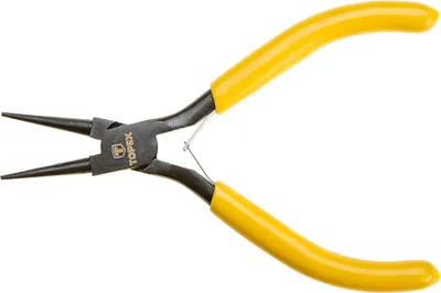 Produktbild von Präzisions-Rundzange 125 mm mit rutschfesten, ergonomischen Griffen