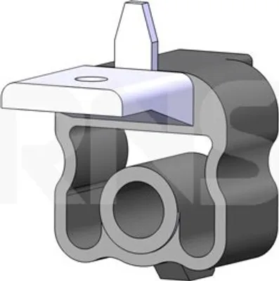 Produktbild von ERNST Auspuffhalter für RENAULT TWINGO II (CN0) Hinten Auspuffanlage Montageteil 495615