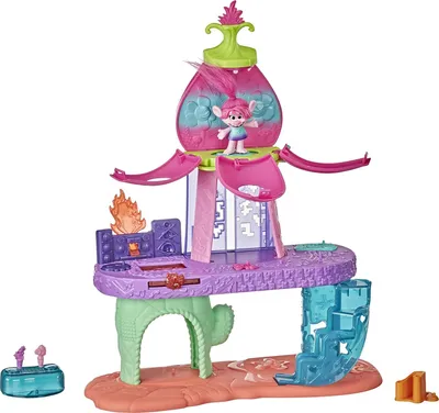 Produktbild von Trolls World Tour Blooming Pod Stage - Spielfigur
