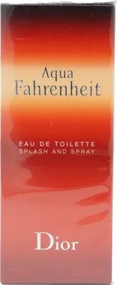Produktbild von Christian Dior Fahrenheit Aqua Eau de Toilette Splash and Spray 75 ml