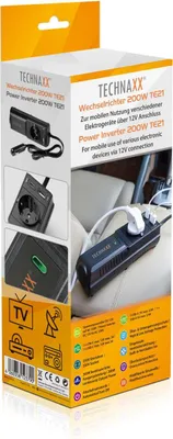 Imagen del producto de Technaxx, inversor/convertidor de voltaje TE 21, 200W