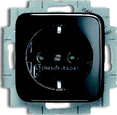 Obrázek produktu pro Busch-Jaeger 2013-0-4706, CEE 7/3, 2P+E, Černá, 250 V, 16 A, 71 mm