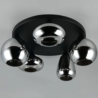 Produktbild von TRIO-Leuchten Deckenleuchte LUMINA DH 63.50x24.50 cm schwarz Deckenlampe