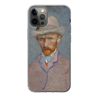 Produktbild von MuchoWow® Handyhülle Schutzhülle Hülle für iPhone 13 Pro Selbstporträt - Vincent van Gogh Silikon Softcase Handy Hülle - Handy-Tasche
