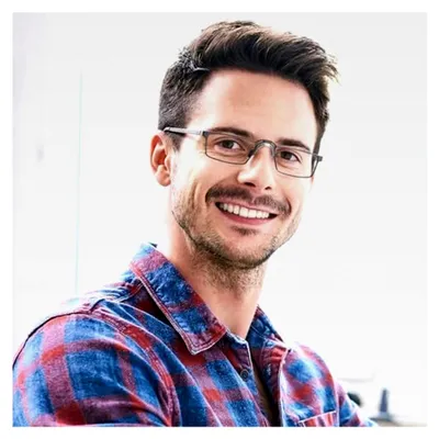 Produktbild von Lesebrille für Herren mit Blaulichtfilter und Metallrahmen
