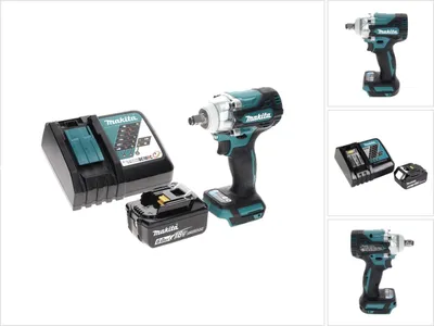 Produktbild von Makita DTW 300 RG1 Akku Schlagschrauber 18 V 330 Nm 1/2" Brushless + 1x Akku 6,0 Ah + Ladegerät