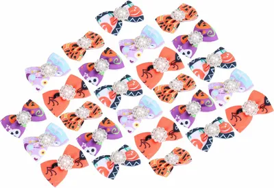 Zdjęcie produktu dla 25PCS Ozdoba świąteczna dla zwierząt domowych Halloween Ozdoba dla kotów i psów