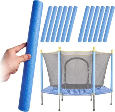 Immagine prodotto di Coperchio di protezione per trampolino elastico per pali tubolari, schiuma protettiva per trampolini 12 pezzi.