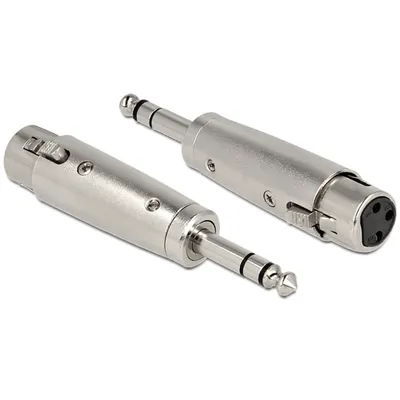 Produktbild von DeLOCK 84623, 6.35mm, XLR, Silber