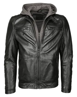 Produktbild von Mustang Lederjacke 31019261 Herren black S