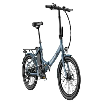 Produktbild von Faltbares E-Bike FAFREES F20 Light - 250W Motor 522WH Batterie 60KM Reichweite - Grau Blau