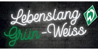 Productafbeelding van SV Werder Bremen LED-logo, levenslang