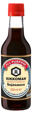 Zdjęcie produktu dla Kikkoman Original Soy Sauce szklana butelka sos przyprawowy w płynie 250ml