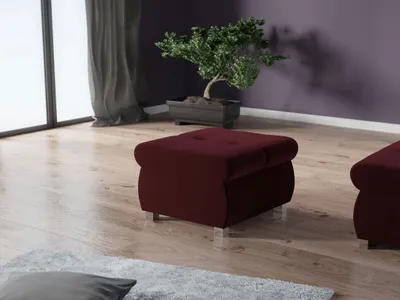 Obrázek produktu pro Taburetka ABEL 1 - bordó