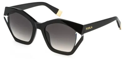 Produktbild von Furla SFU885V Nero lucido 54/20/140 Damen Sonnenbrillen
