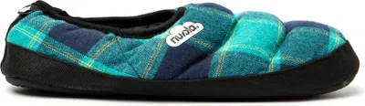 Produktbild von NUVOLA. Hausschuhe Herren Damen rutschfester Sohle warm gepolstert bequem türkisblau 28/29 EU - UNCLSOT