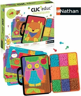 Image de Jeu de table Nathan Clic'Educ - Mosaïques (FR)