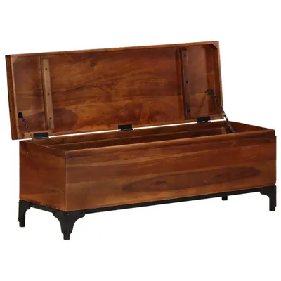Immagine prodotto di Baule 110x35x41 cm in Legno Massello di Acacia