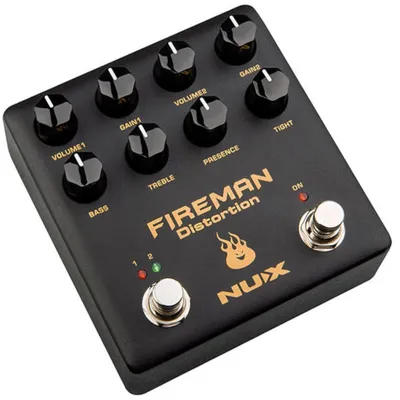 Produktbild von NUX NDS-5 Fireman 2-Channels Distortion Effect Pedal