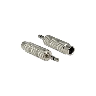 Produktbild von Adapter Klinkenstecker 3,5 mm auf Klinkenbuchse 6,35 mm, 3 Pin