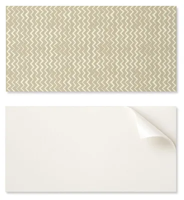 Obrázek produktu pro Estetické vinylové obklady na stěnu s cikcakovým vzorem (100 x 50 cm) na strukturovaném podkladu