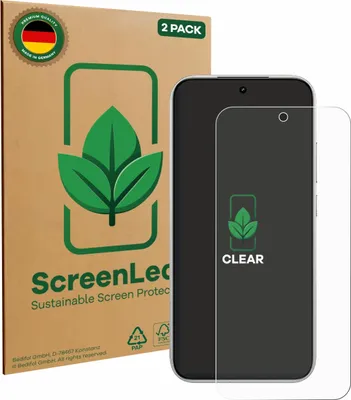 Produktbild von 2x ScreenLeaf Schutzfolie für Xiaomi Poco F8 Pro 5G nachhaltiger Displayschutz Display Schutz Folie Klar Transparent