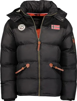 Produktbild von Geo Norway warme Herren Winterjacke Model: Celian, Farbe: Schwarz, Größe: L