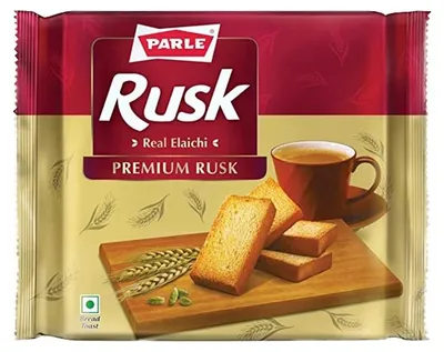 Zdjęcie produktu dla Rusk z kardamonem Parle Rusk Real Elaichi 200g - lekko słodki chrupiący
