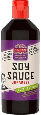 Produktbild von Go-Tan Sojasaus 500 ml – Würzige, vielseitige Sojasauce für authentischen Geschmack
