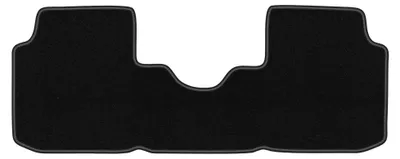 Imagen del producto de Alfombrillas traseras de moqueta para Fiat 500L 2012- (monovolumen) – 2 piezas, negras, a medida – Wielganizator LUX