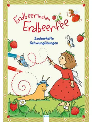 Produktbild von Erdbeerinchen Erdbeerfee. Zauberhafte Schwungübungen