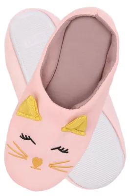 Immagine prodotto di Pantofole da donna rosa - Pantofole a forma di gatto taglia 36-37 - comode pantofole - pantofole - pantofole calde