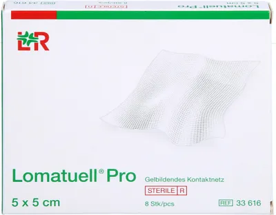 Obrázek produktu pro Lomatuell Pro 5x5cm sterilní, 8 ks VER