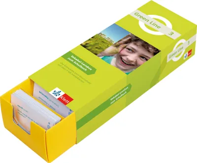Produktbild von Green Line 3 (ab 2021) Klasse 7 Vokabel-Lernbox zum Schulbuch