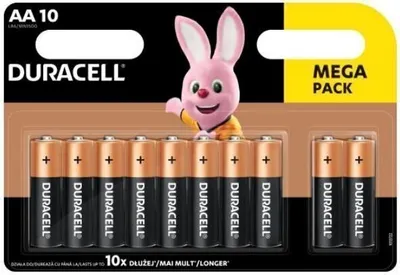 Produktbild von Duracell Basic 10 AA Batterien