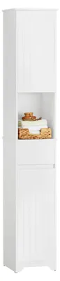 Produktbild von Badschrank mit Wäschekorb - 30 x 170 x 30 cm