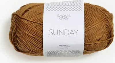 Produktbild von Sandnes Sunday 50g 2543 brauner zucker