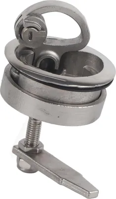 Immagine prodotto di Chiusura girevole in acciaio inox per imbarcazioni, chiusura a scatto con coperchio a scomparsa, ferramenta di fondo per boccaporti
