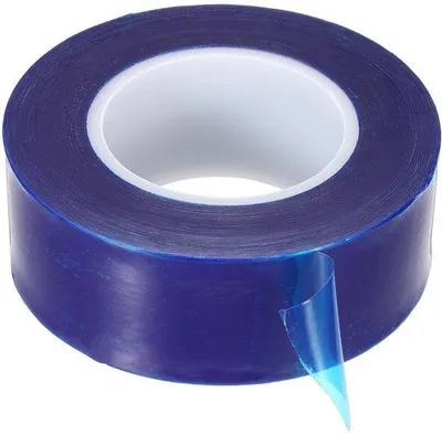 Productafbeelding van Solidchoice - Afneembare Beschermfolietape - 5 cm x 150 m, Blauw