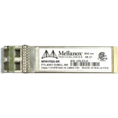 Produktbild von Nvidia Mellanox SFP+ SR, Faseroptik, 10000 Mbit/s, SFP+, 50/125,62.5/125 µm, SR, MSA