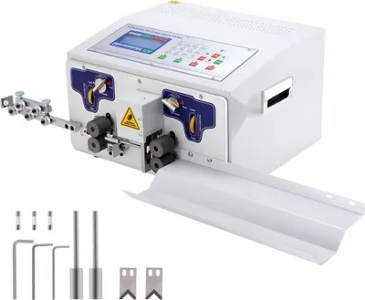 Produktbild von Kabel-Abisoliermaschine 300 W - Drahtabisoliermaschine 1-100.000 mm - 220 V - Drahtbiegemaschine - Max Kanaldurchmesser 8 mm