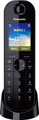 Produktbild von Panasonic Festnetztelefon KX-TGQ 400 IP, Farbe: Schwarz