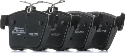 Produktbild von VALEO Bremsbeläge Satz Hinten für VW Golf VII Schrägheck (5G1, BQ1, BE1, BE2) 302444