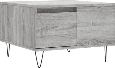Produktbild von vidaXL Couchtisch Grau Sonoma 55x55x36,5 cm Holzwerkstoff