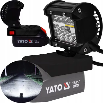 Produktbild von P4U Arbeitsleuchte LED YATO 18V MAX Leistungsstark