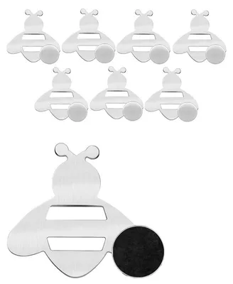 Produktbild von 8er Set Tischdeckenbeschwerer – extra schwere Edelstahl Magnete für Outdoor – Tischdeckenhalter & Tischtuchgewichte, auch als Vorhanggewichte nutzbar