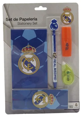 Obrázok produktu pre Sada písacích potrieb Real Madrid, 5 kusov